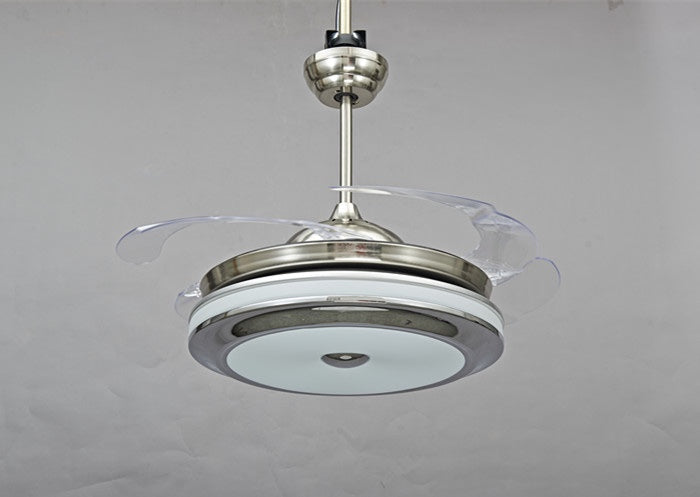 LED-VENTILATOR 42" 36 W LED 70 W Motor ABS Klare Flügel mit Fernbedienung