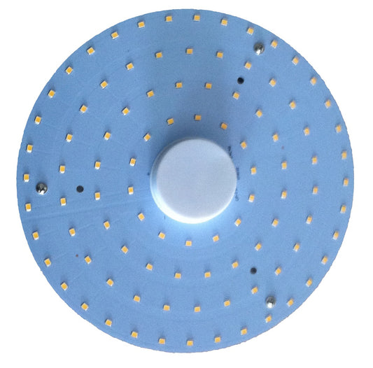 9W 975lm 6000K Round Plate Circline replacement for 22w