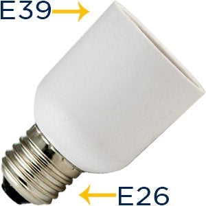 E39 (Mogul) auf E26 (Medium) Adapter
