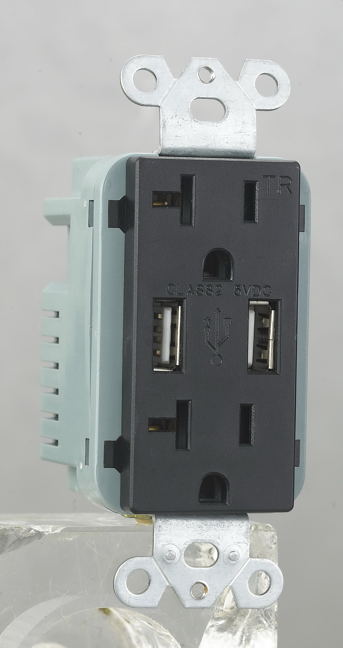 Salida USB 20A x 2 (NEGRO)