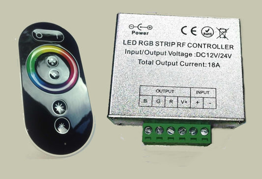 Sistema de control remoto RF para iluminación LED